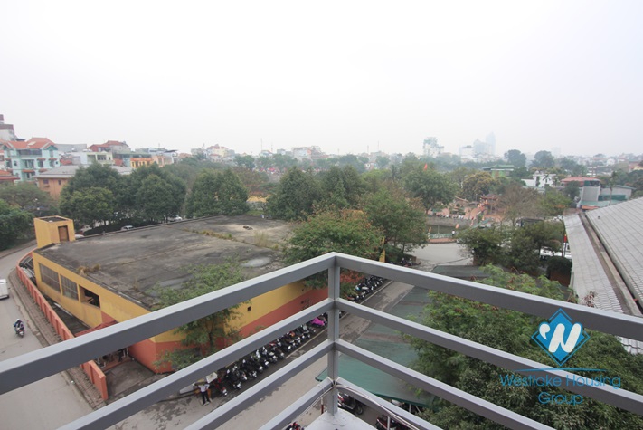 Lake view penthouse one bedroom for rent in Tay Ho, Hanoi